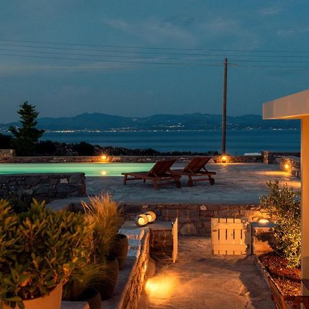 Kallirroe Deluxe Villa With Sea View And Pool Хріссі-Акті Екстер'єр фото