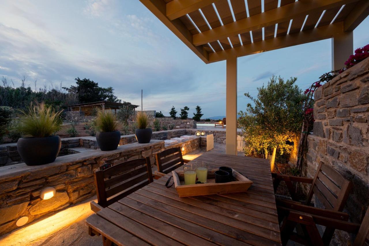 Kallirroe Deluxe Villa With Sea View And Pool Хріссі-Акті Екстер'єр фото